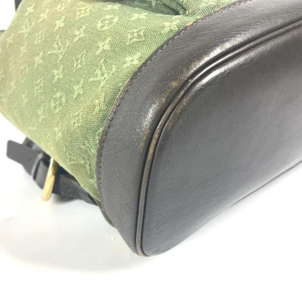 LOUIS VUITTON Brown Monogram Canvas Backpack